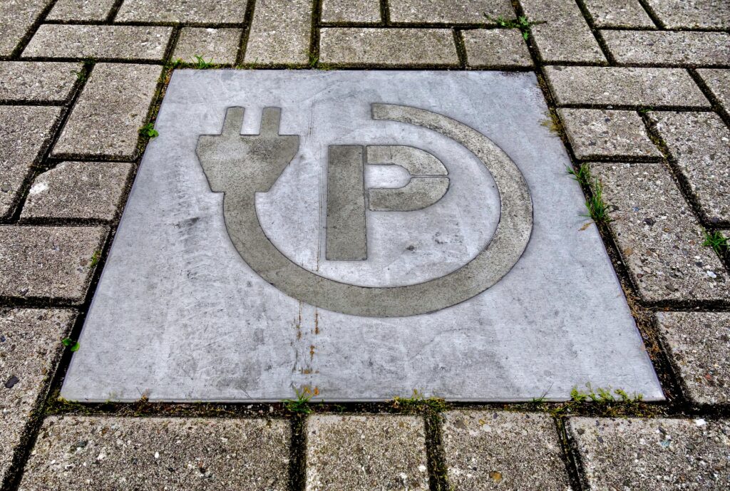 Parkplatz Elektroauto