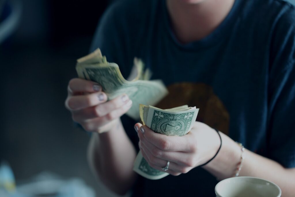 Geld zählen